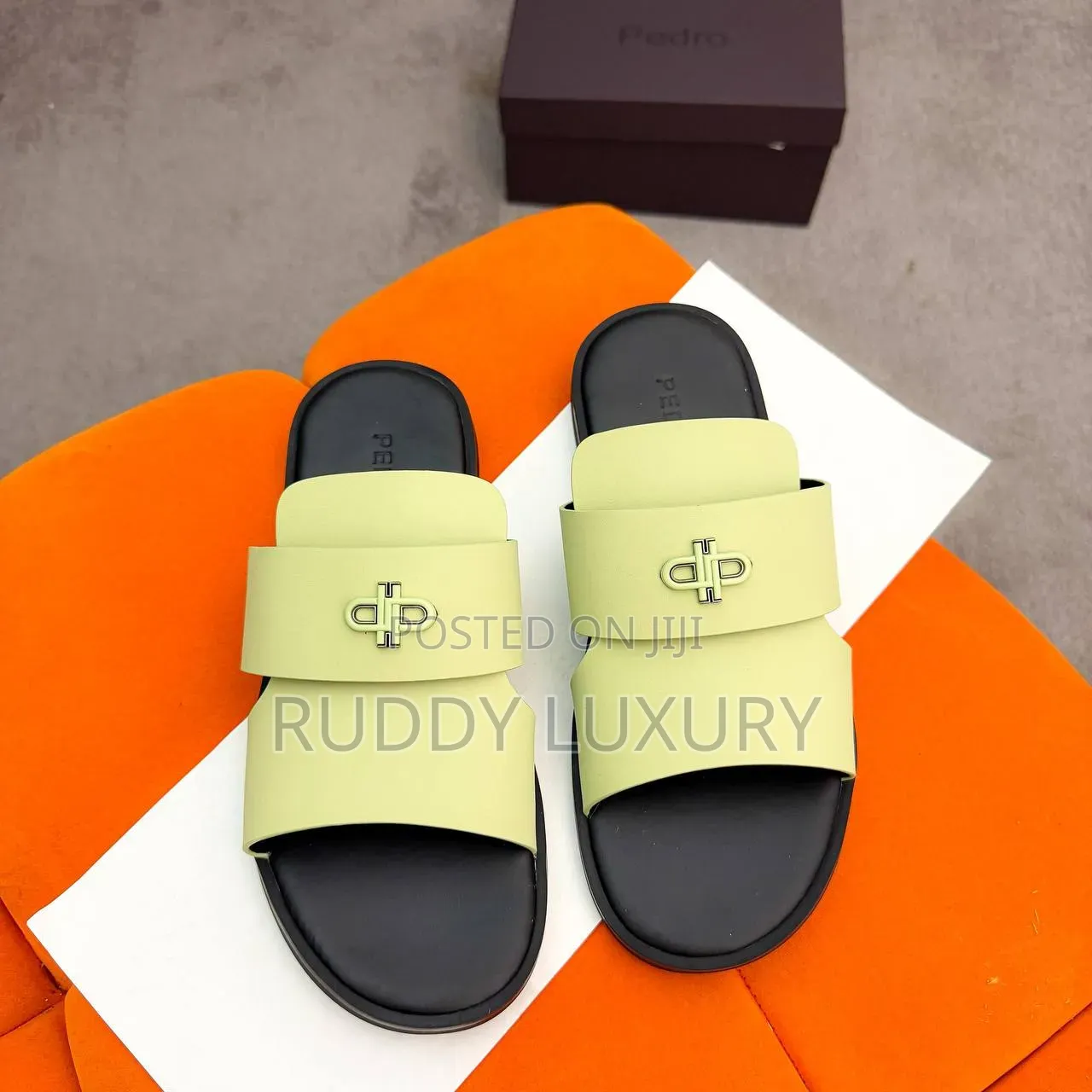 Luxury Pedro Slide Sandals