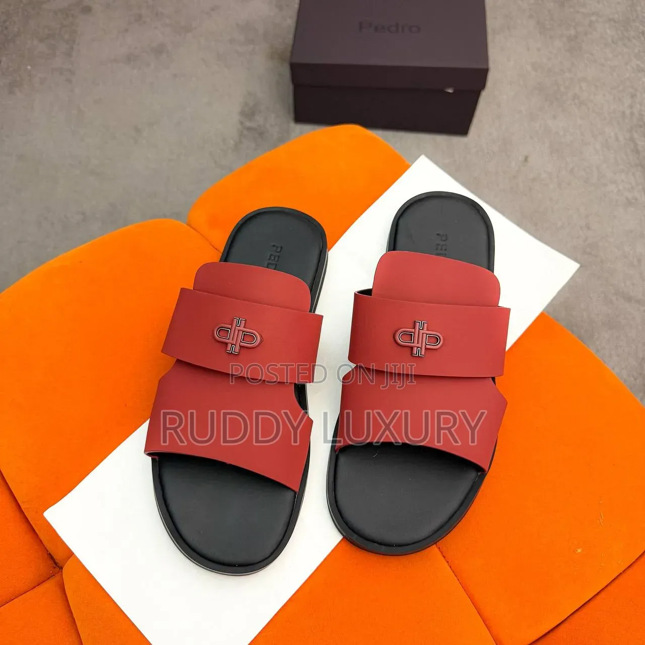 Luxury Pedro Slide Sandals
