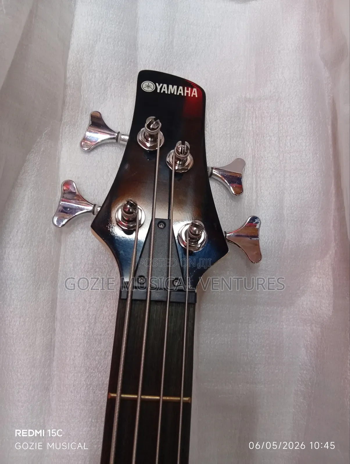 Yamaha Four String Active Bass Guitar 24frets With Amazing Sound.