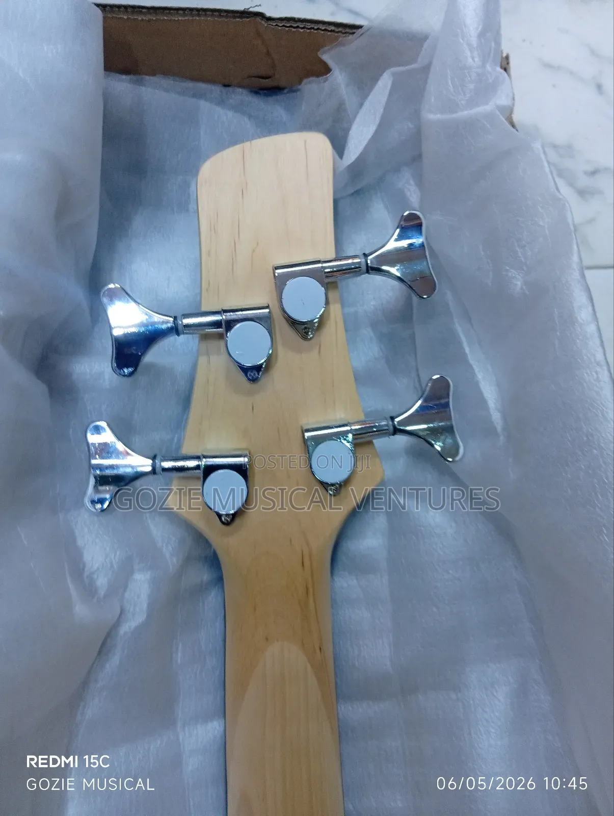 Yamaha Four String Active Bass Guitar 24frets With Amazing Sound.