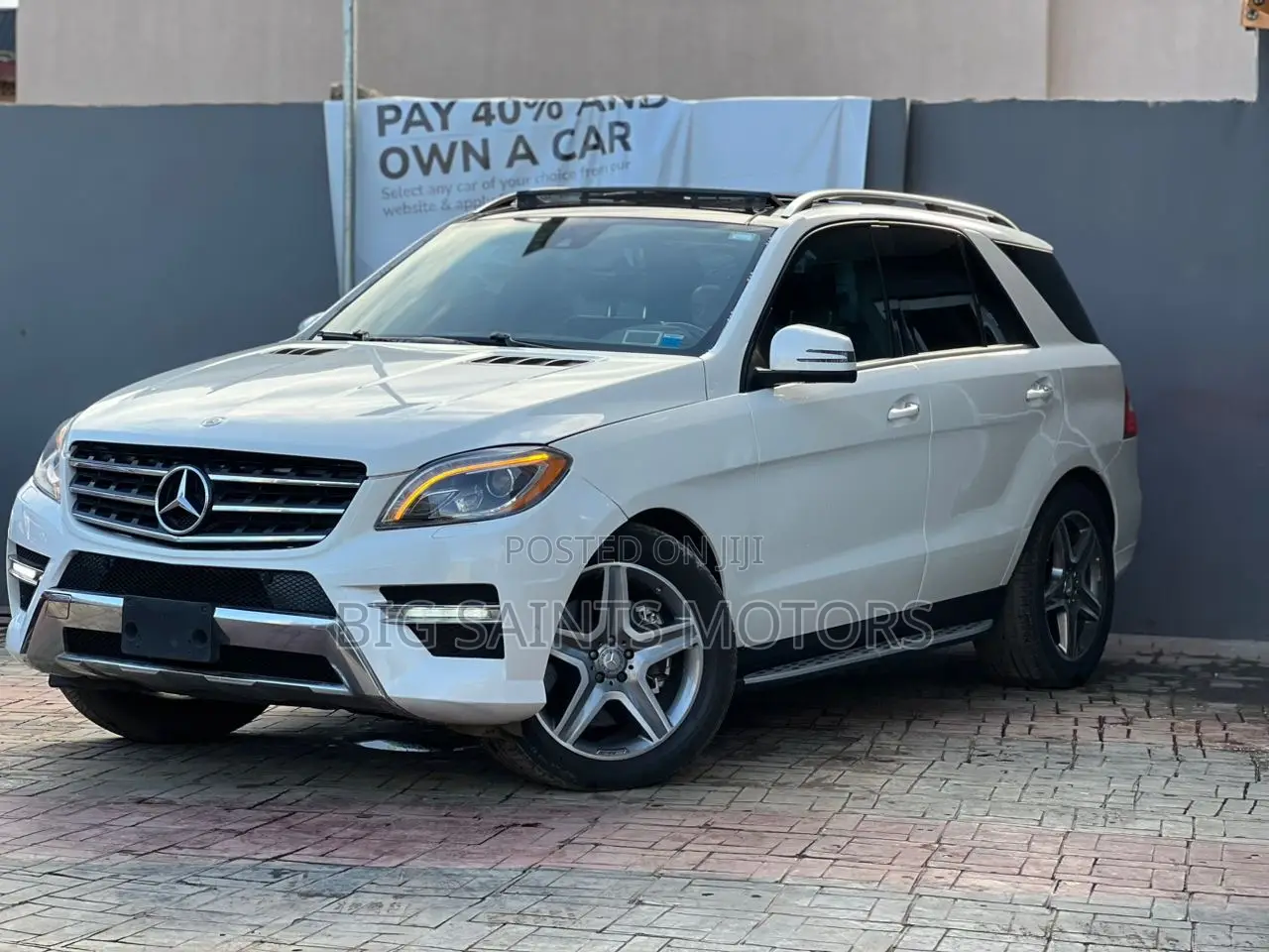 Mercedes-Benz M Class ML 350 4Matic 2013 White
