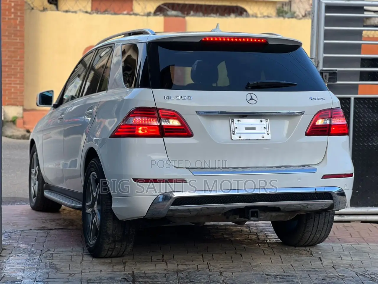 Mercedes-Benz M Class ML 350 4Matic 2013 White