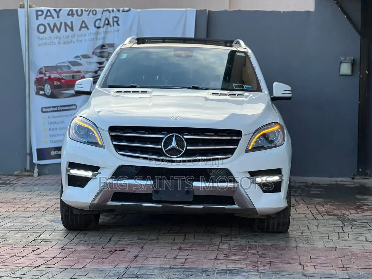 Mercedes-Benz M Class ML 350 4Matic 2013 White