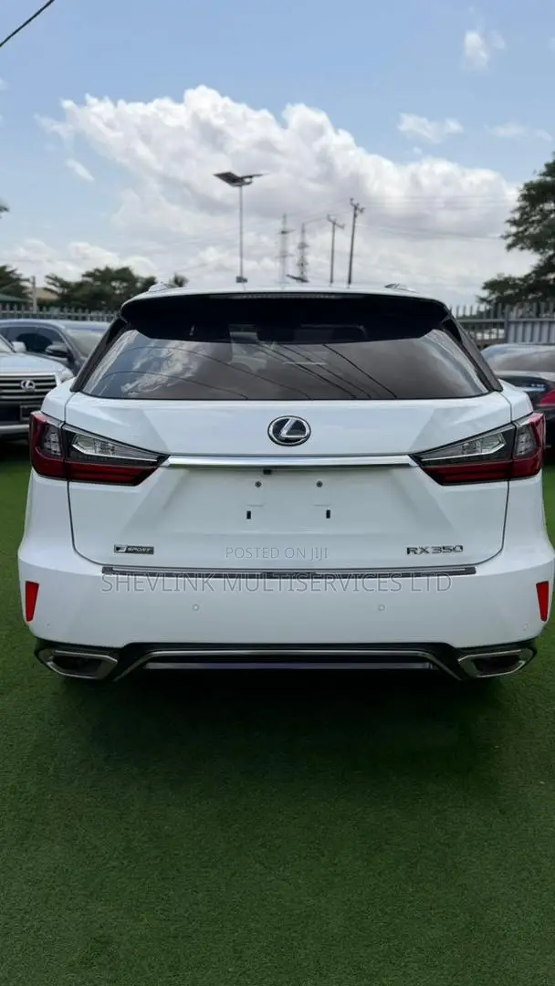 Lexus RX 350 F Sport AWD 2017 White