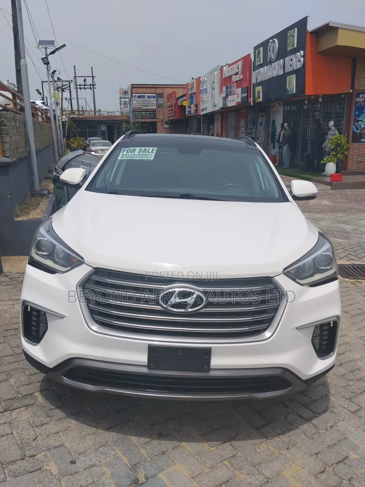 Hyundai Santa Fe 2017 White