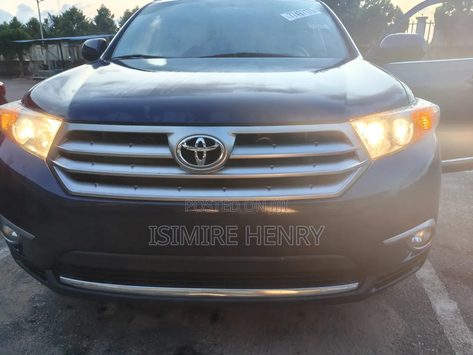 Toyota Highlander SE 3.5L 4WD 2013 Blue