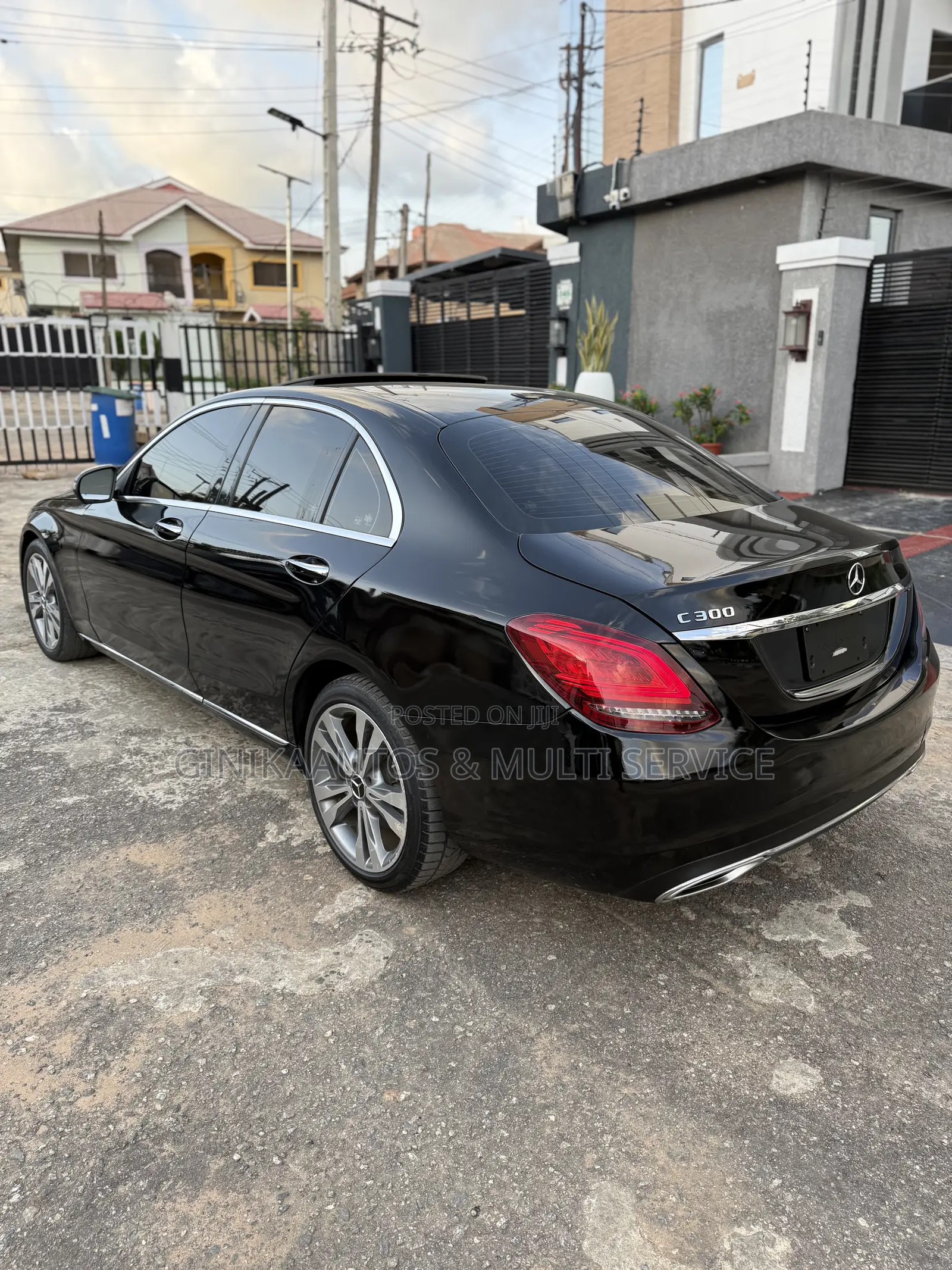 Mercedes-Benz C300 Base C300 AWD 4MATIC Sedan 2019 Black