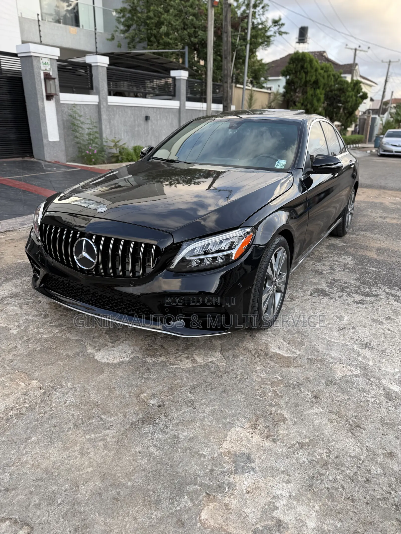 Mercedes-Benz C300 Base C300 AWD 4MATIC Sedan 2019 Black