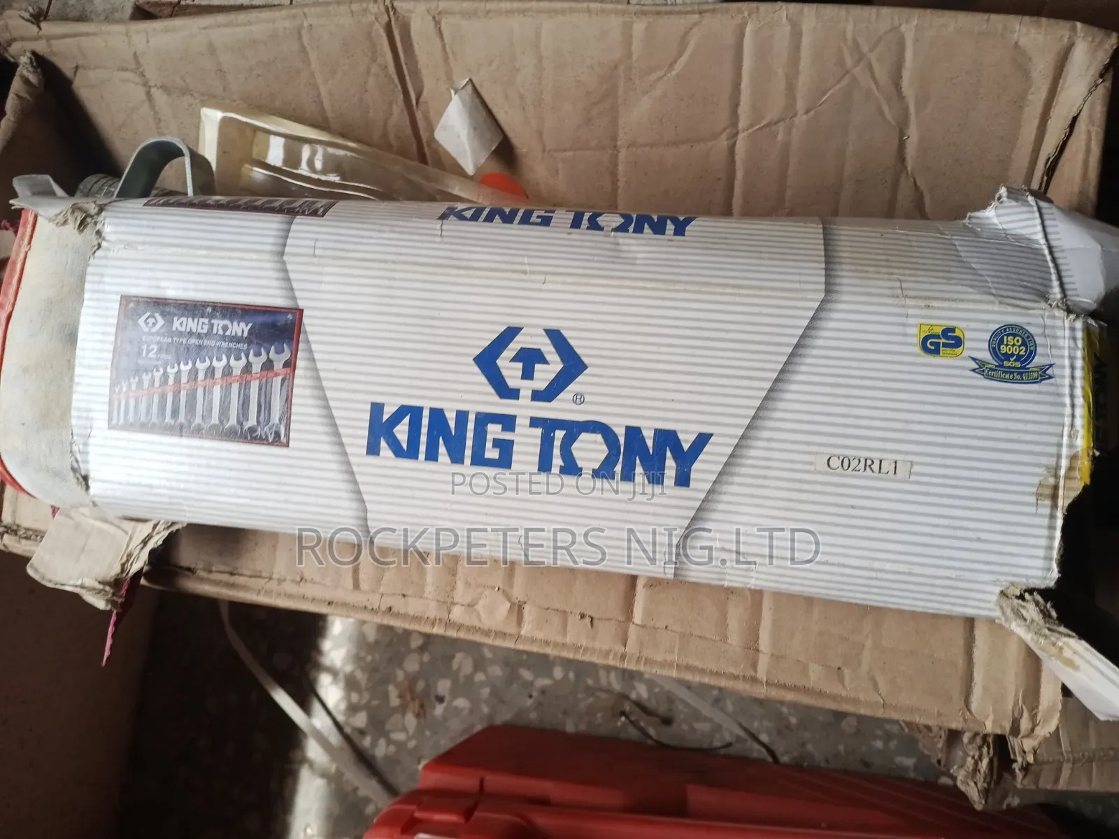 King Tony 12pc Double Open Ended Wrench 1112mr 1⁄4"- 1 1⁄4"