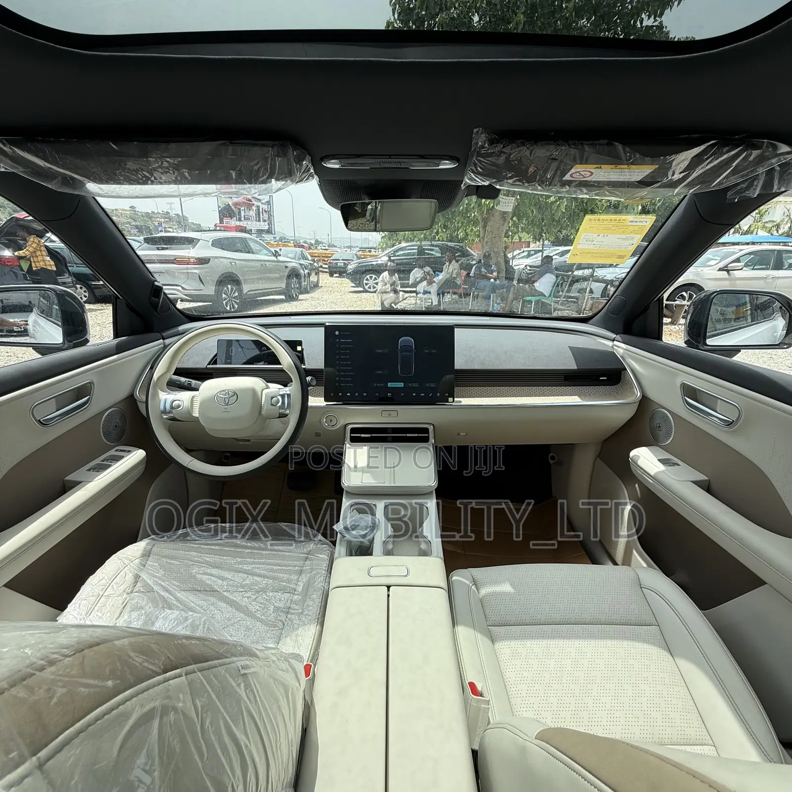 New Toyota bZ3 2025 White