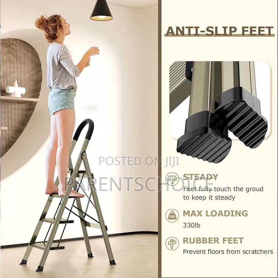 Aluminum Portable Lightweight Stepladders With Handgrip 1pc - 4/5 Step