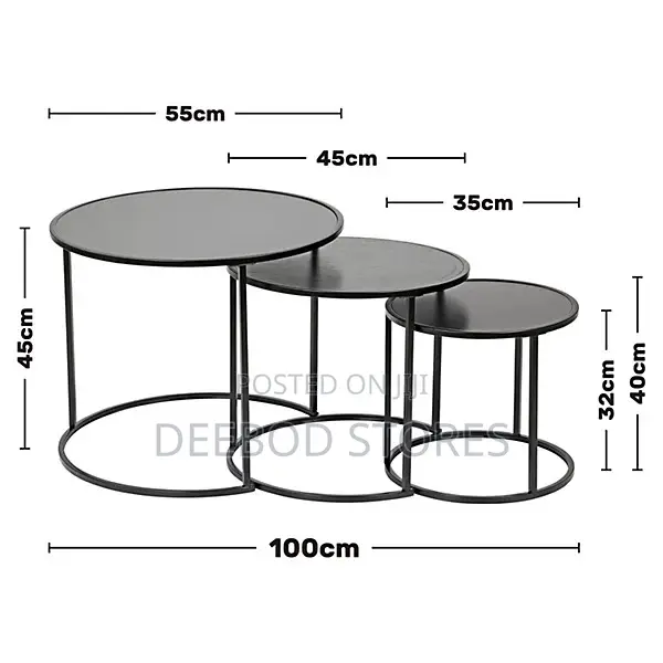 Nesting Coffee Table 3 Pieces