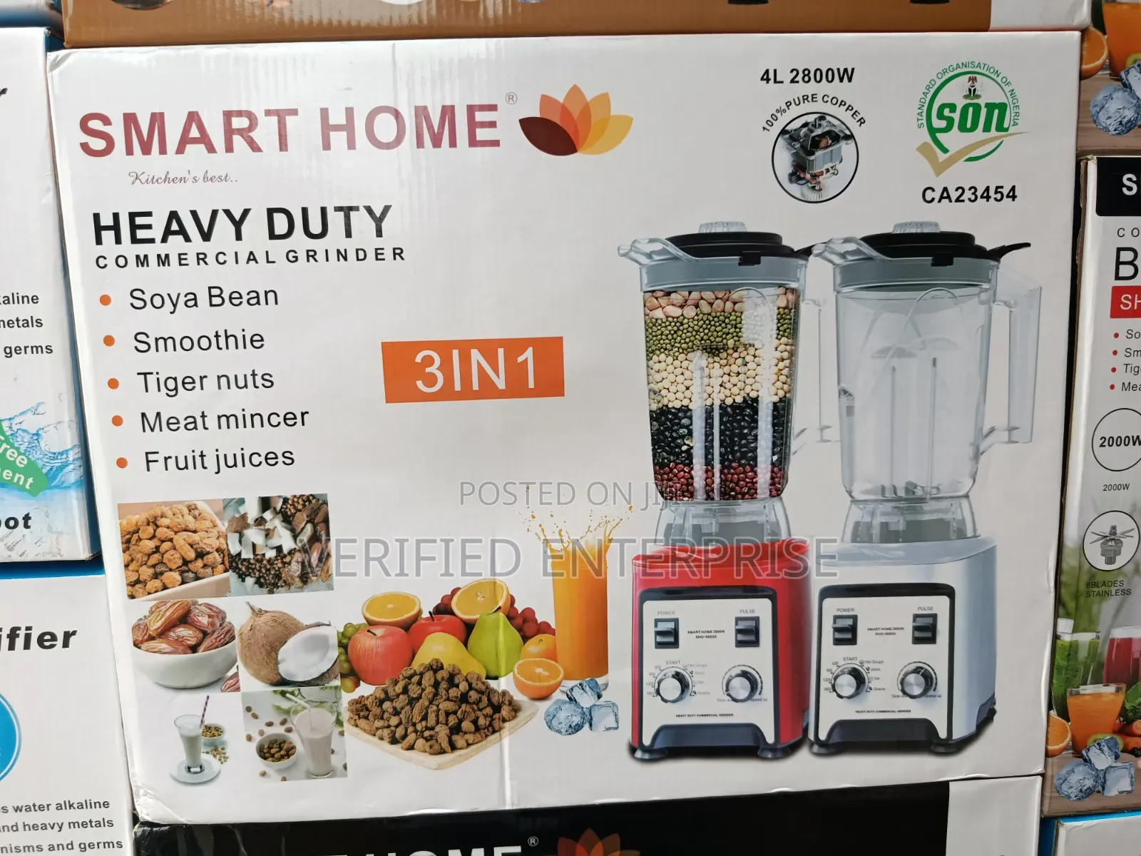 Smart Home Blender - 3 in 1 - 4l