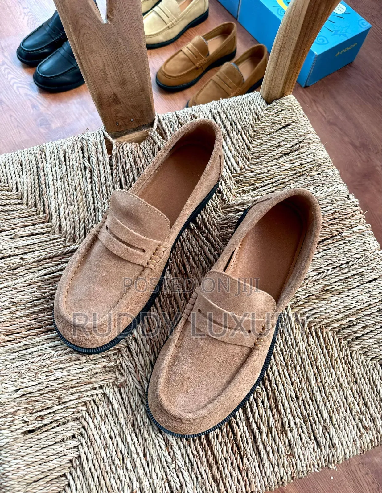 Beige Classic Loafers
