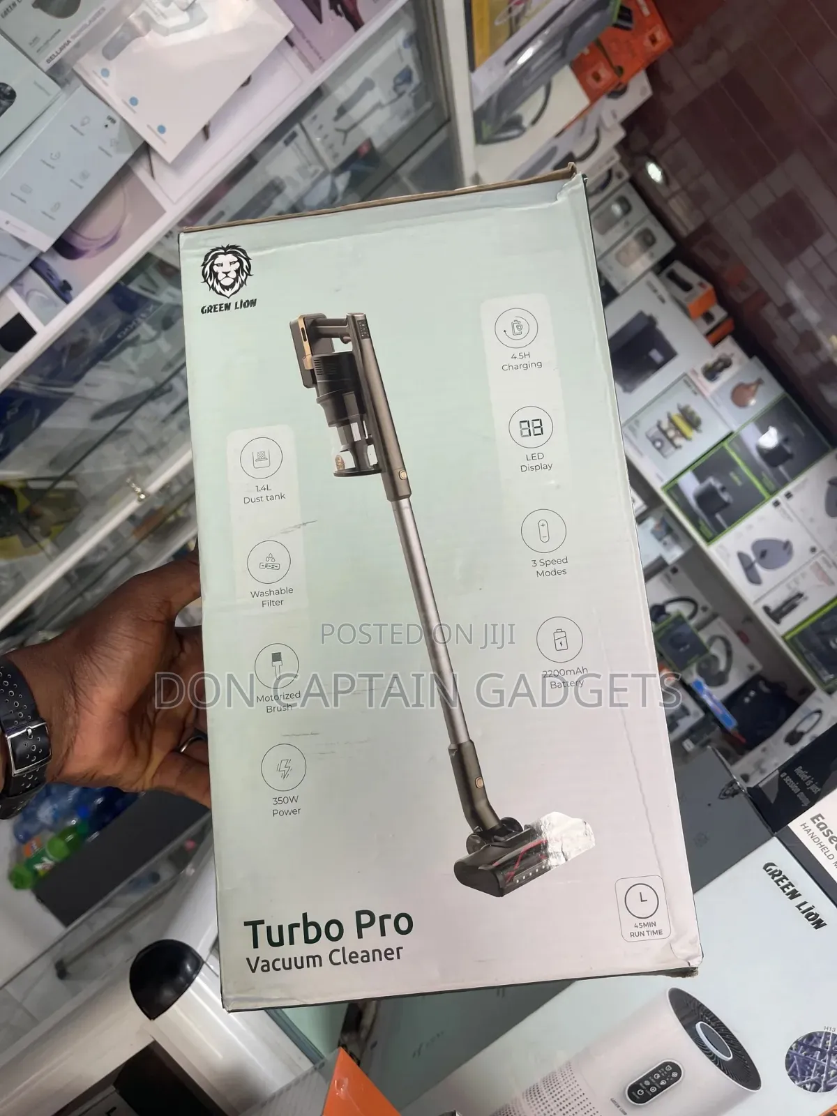 Green Lion Vacuum Cleaner Turbo Pro ( Open Box )