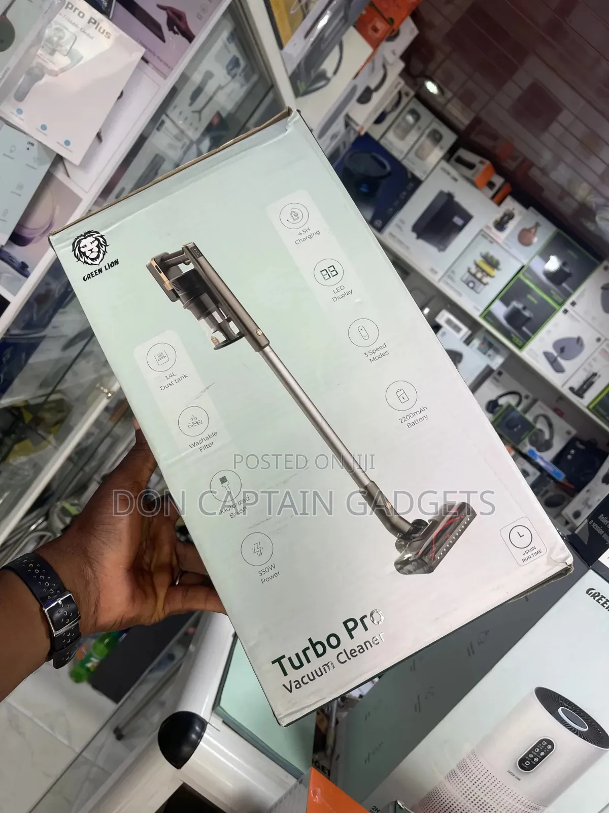 Green Lion Vacuum Cleaner Turbo Pro ( Open Box )