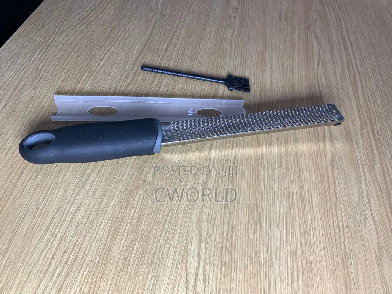 Stainless Steel Zester Grater With Cleaning Brush