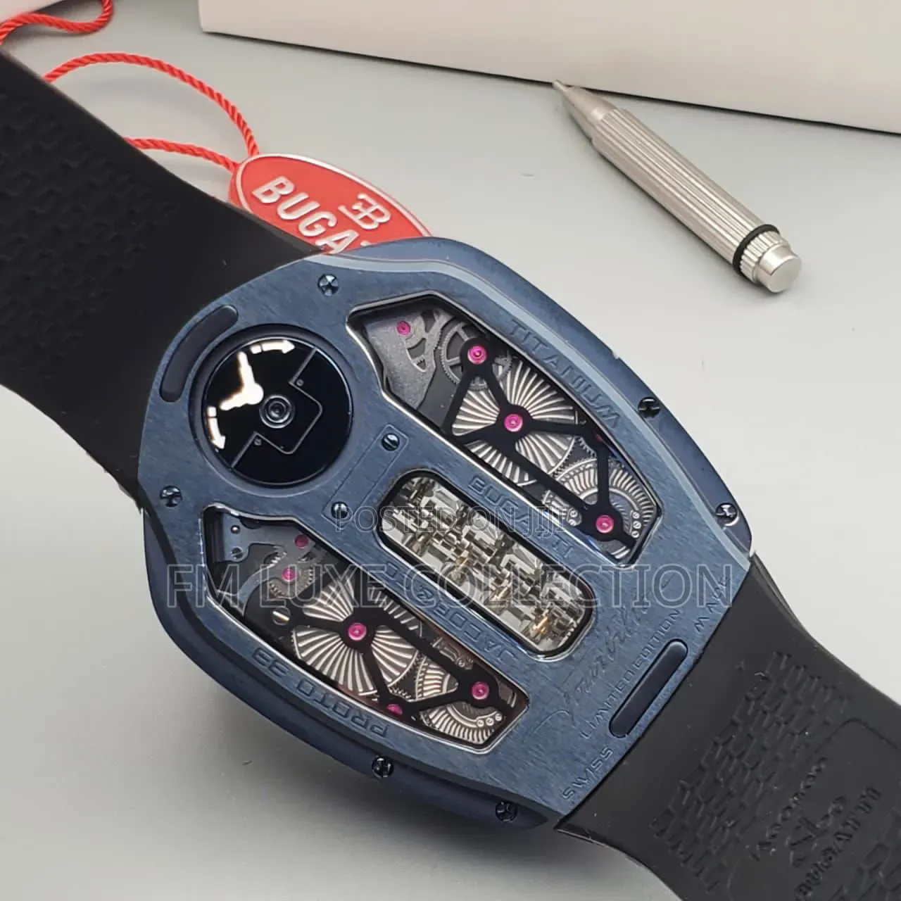 Jacob Co. Bugatti Chiron Tourbillon
Wristwatch