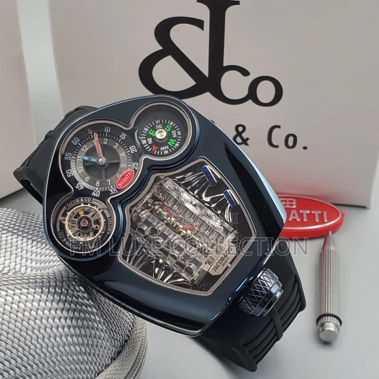Jacob Co. Bugatti Chiron Tourbillon
Wristwatch