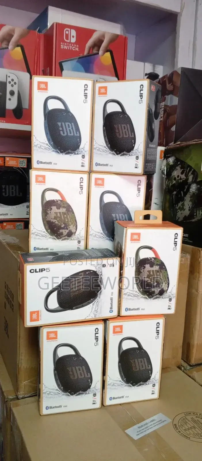 JBL Clip 5 Portable Bluetooth Speaker