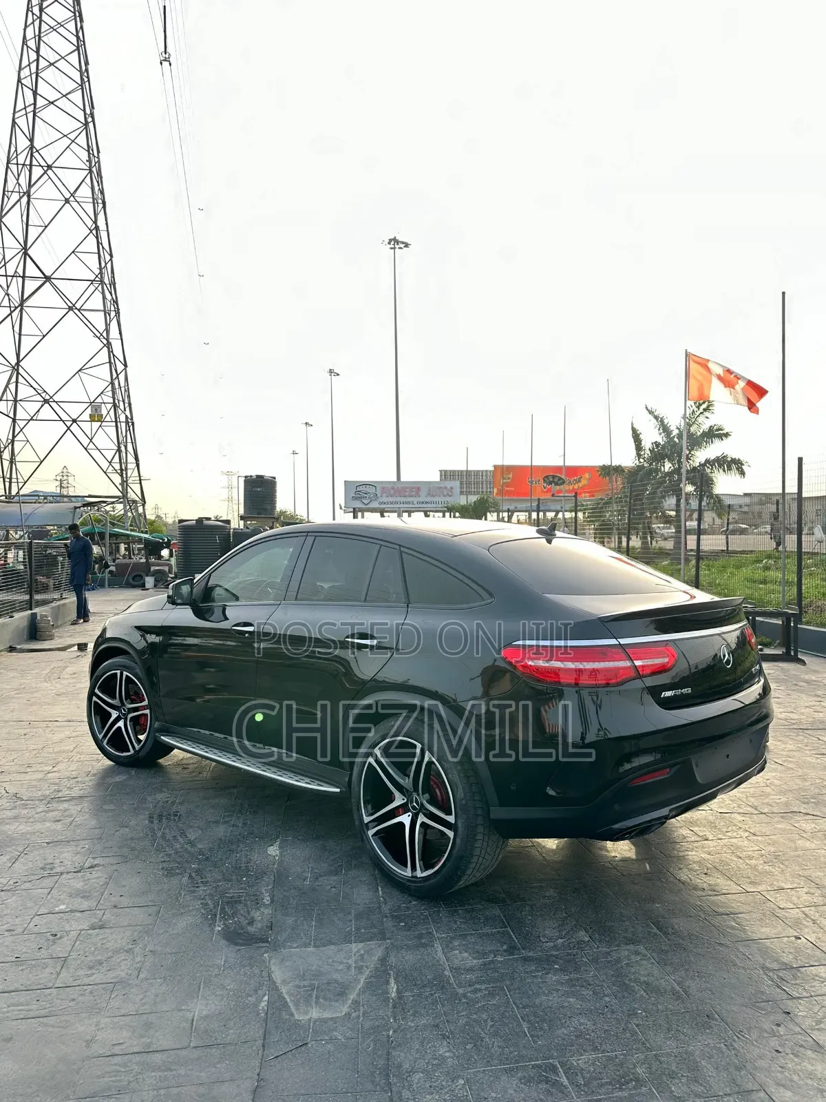 Mercedes-Benz GLE-Class AMG GLE 43 4MATIC 2017 Black