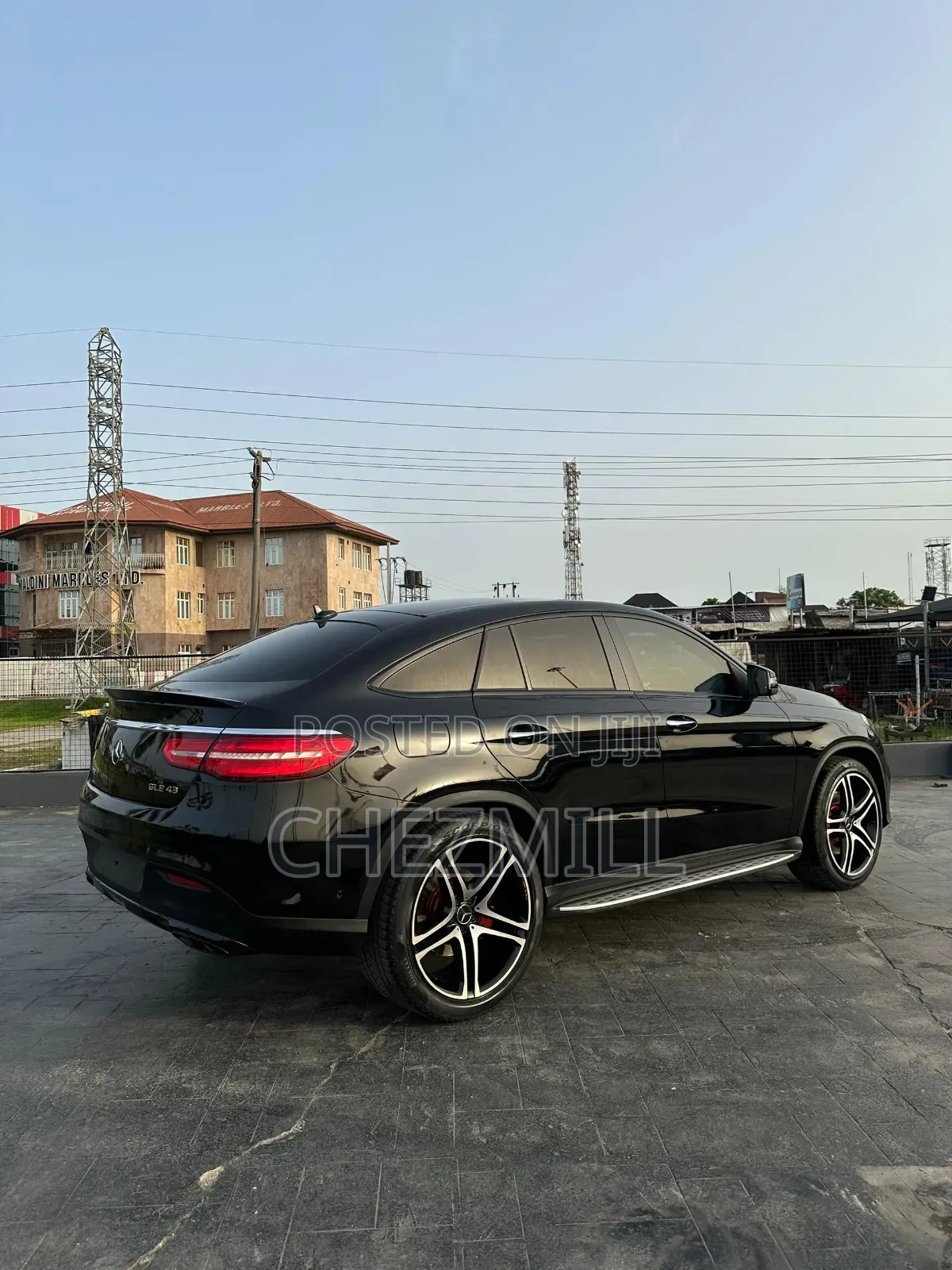 Mercedes-Benz GLE-Class AMG GLE 43 4MATIC 2017 Black