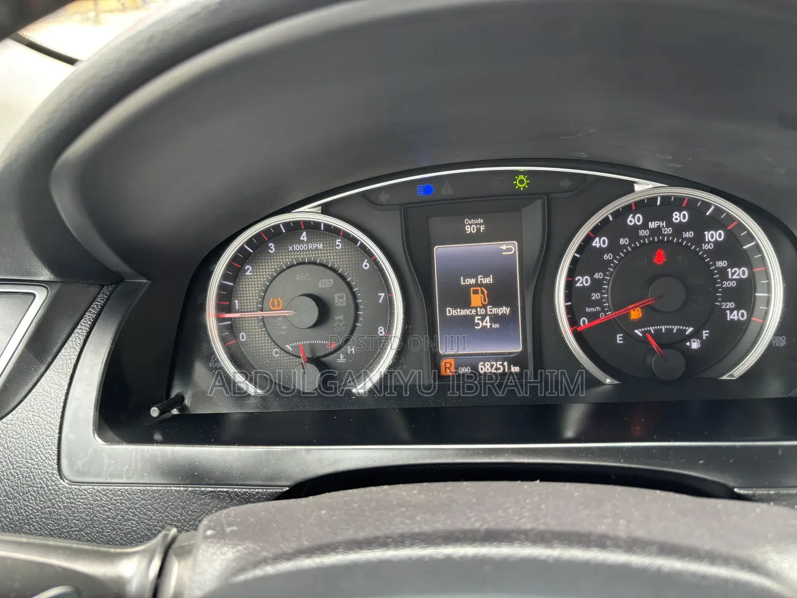 Toyota Camry 2016 Gray