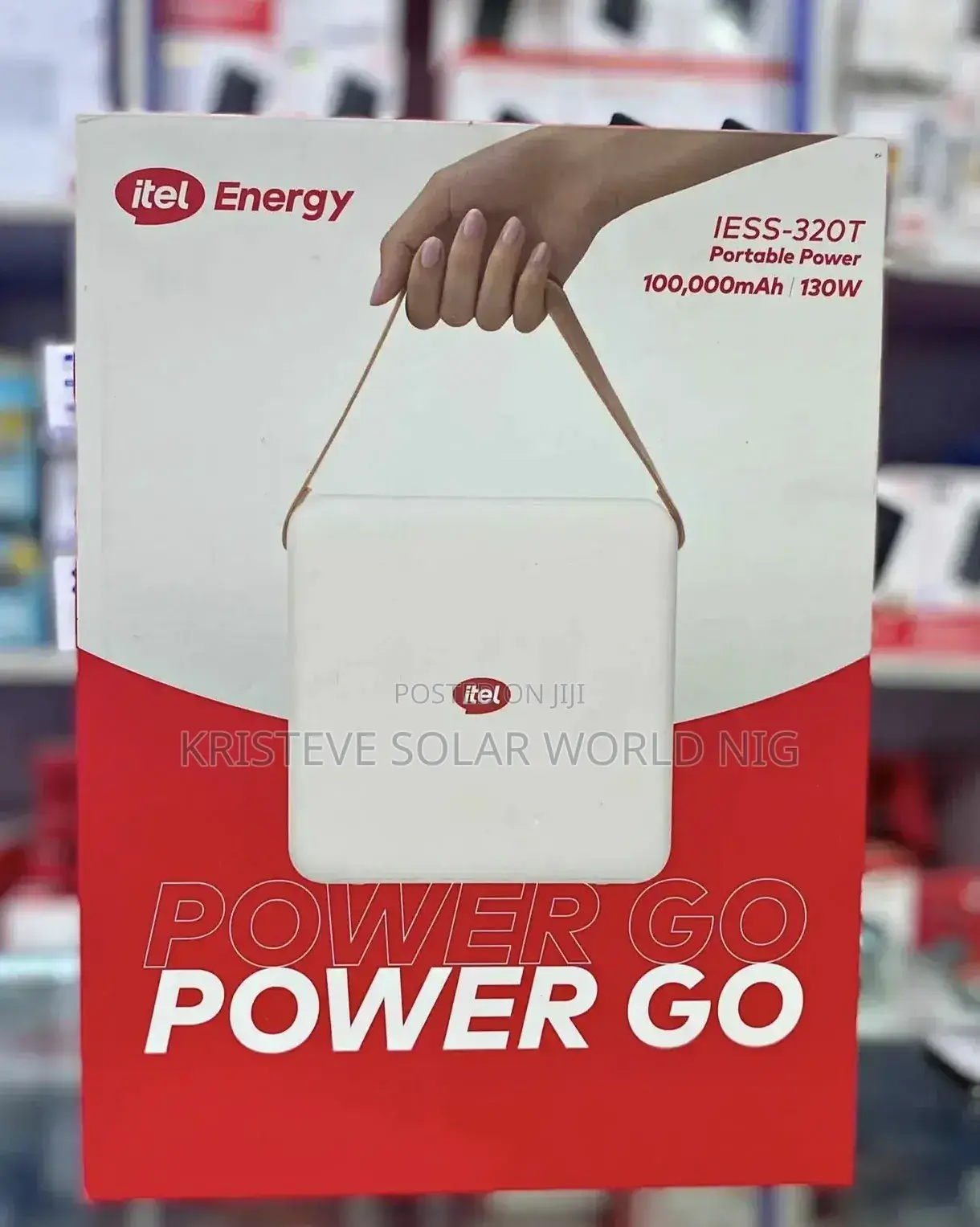 Itel Power Go | Portable Backup Power | Charge Anywhere, Anytime
