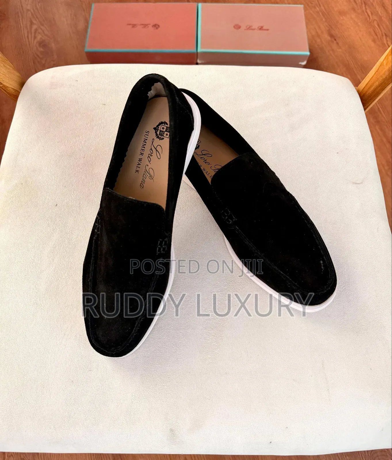 Luxury Minimalist Suede Loafers