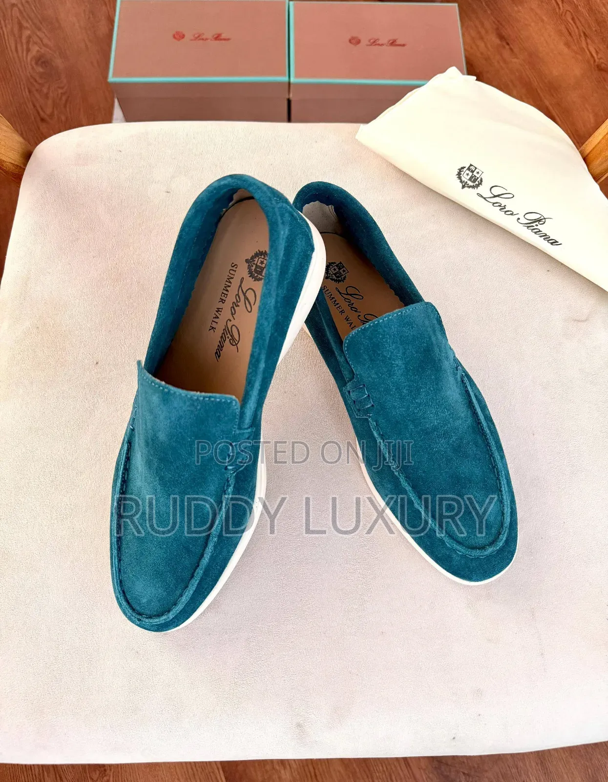 Luxury Minimalist Suede Loafers