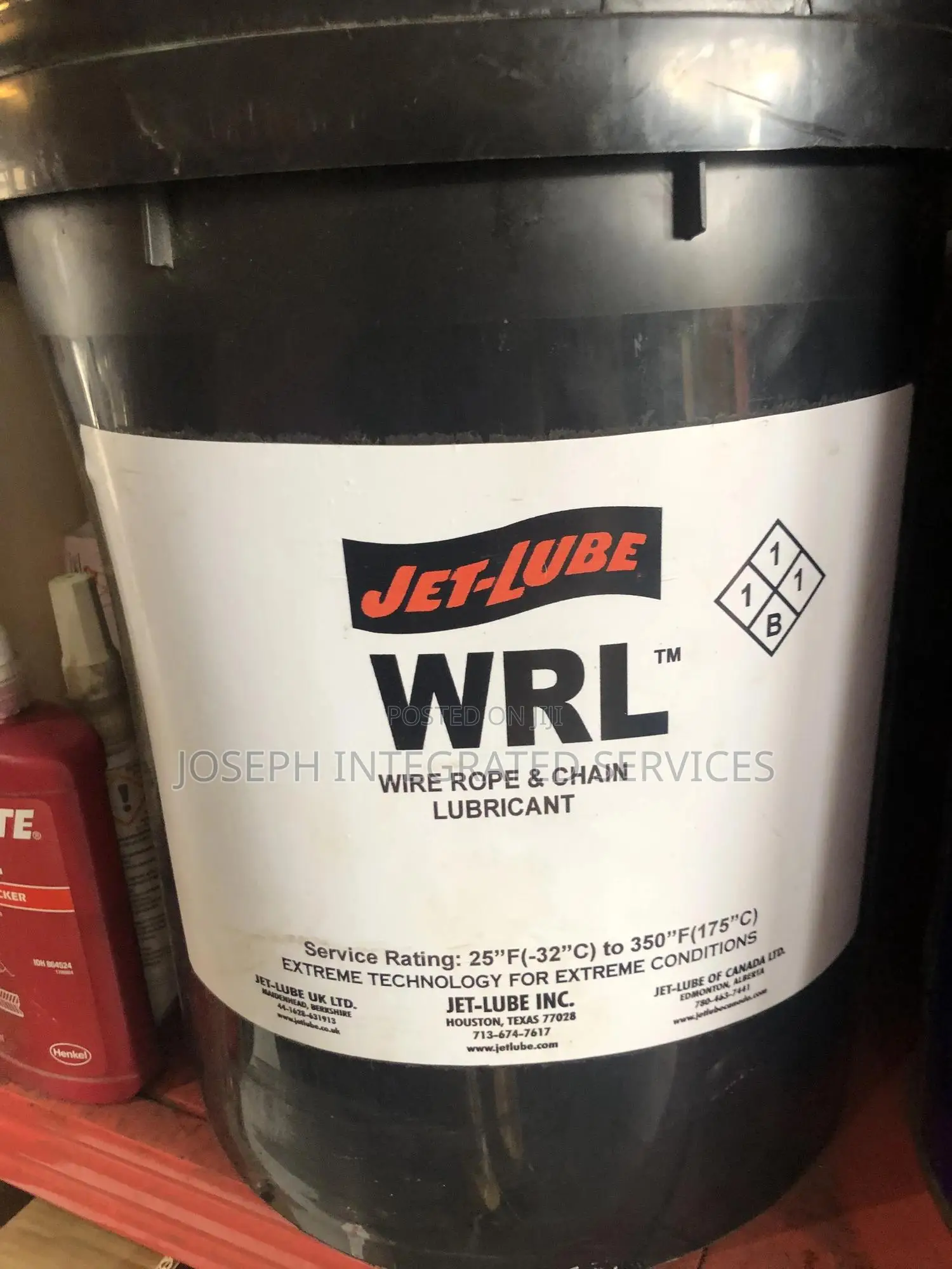 Jet-Lube WRL Wire Rope Chain Lubricant