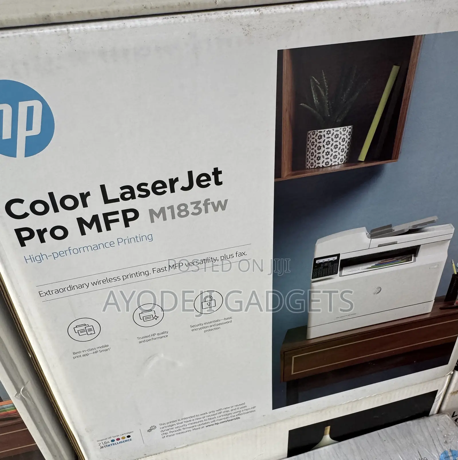 Hp Colour Laserjet Pro M183fw Multifunction Printer (7kw54a)