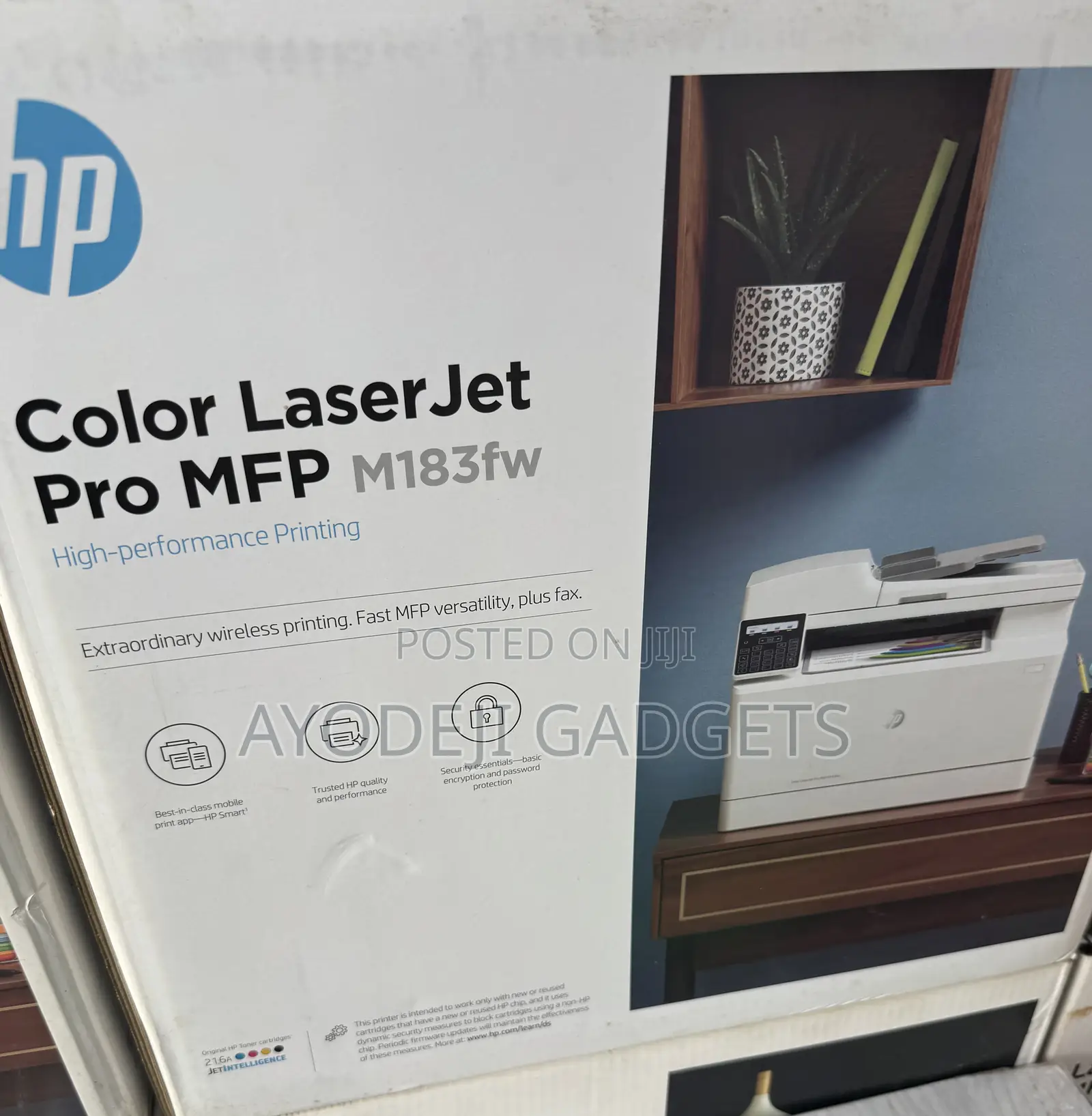 Hp Colour Laserjet Pro M183fw Multifunction Printer (7kw54a)