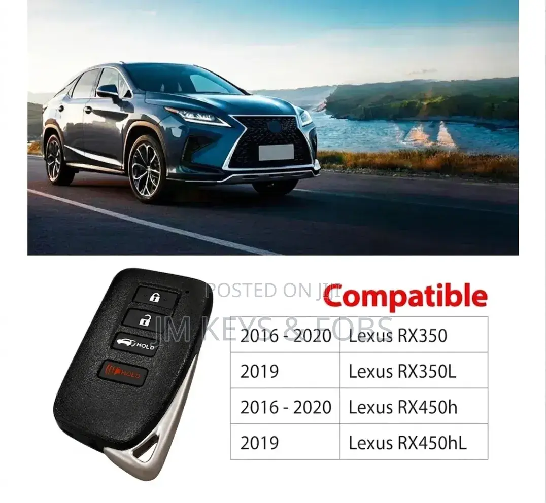 Smart Keyless Fob for Lexus Rx350