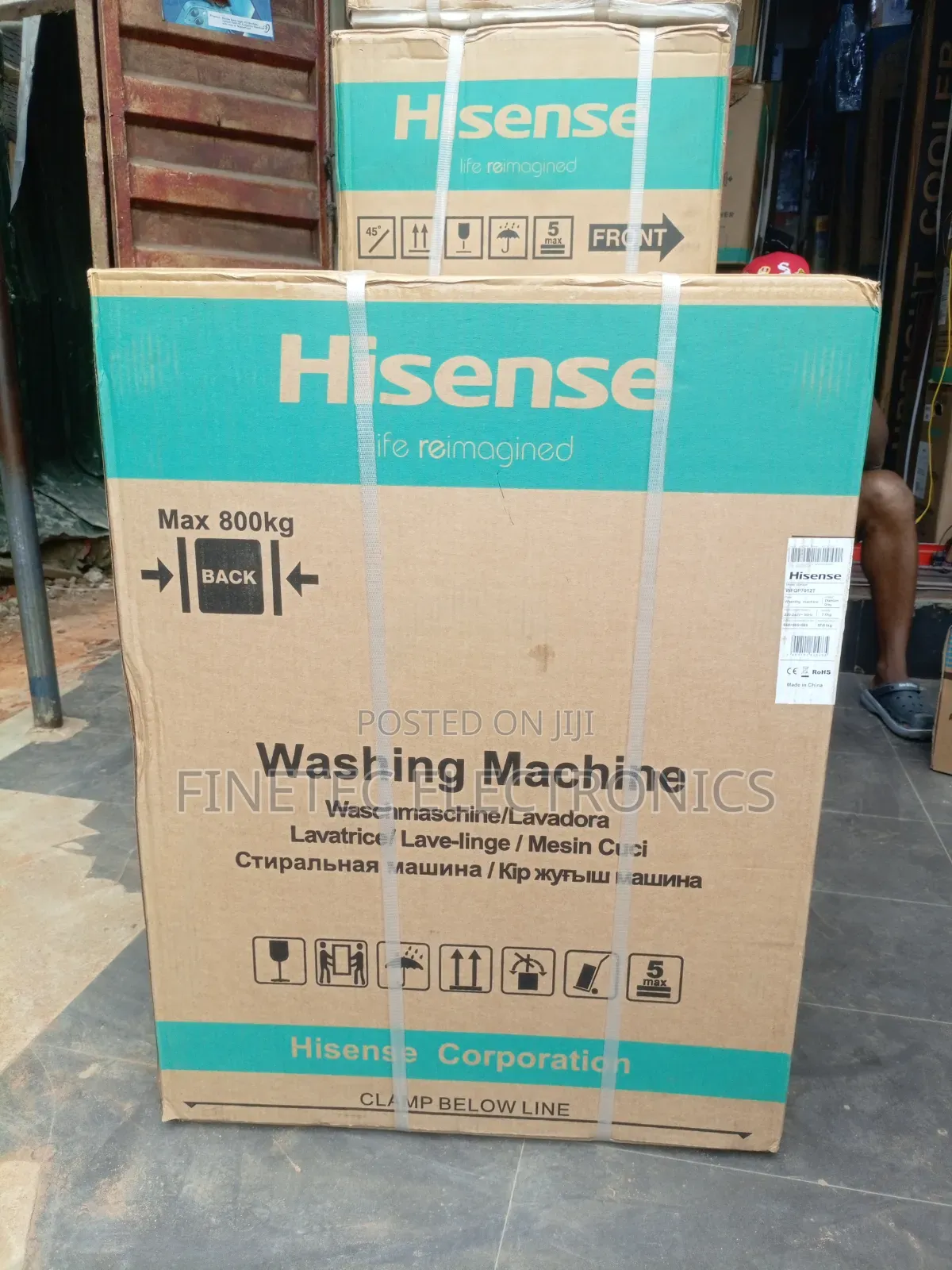Hisense 7kg Front Loader Automatic Washing Machine