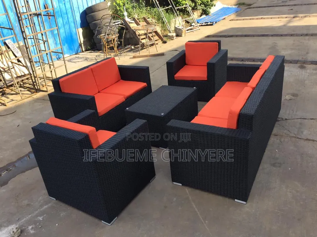 Boss Chair High Back Rattan Sofa
