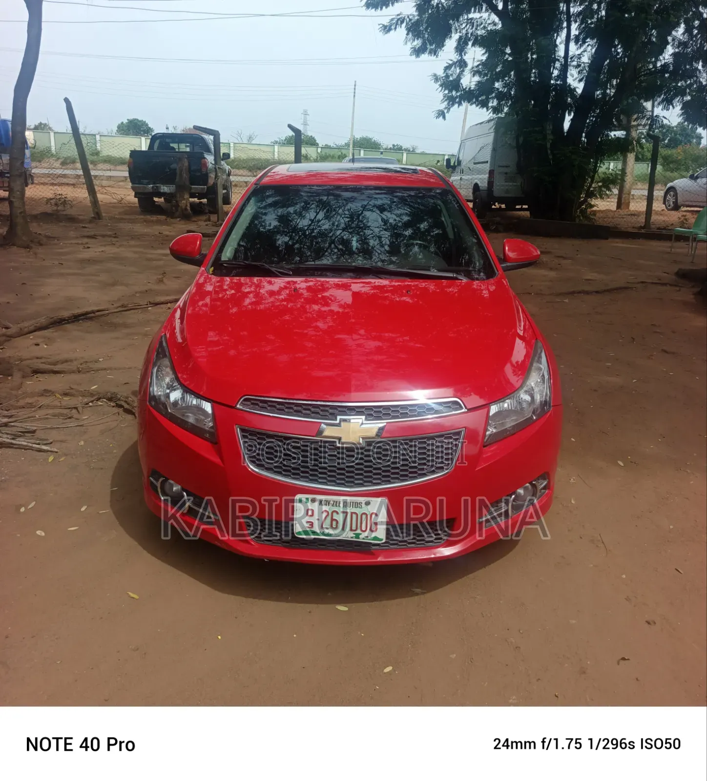 Chevrolet Cruze 2014 Red