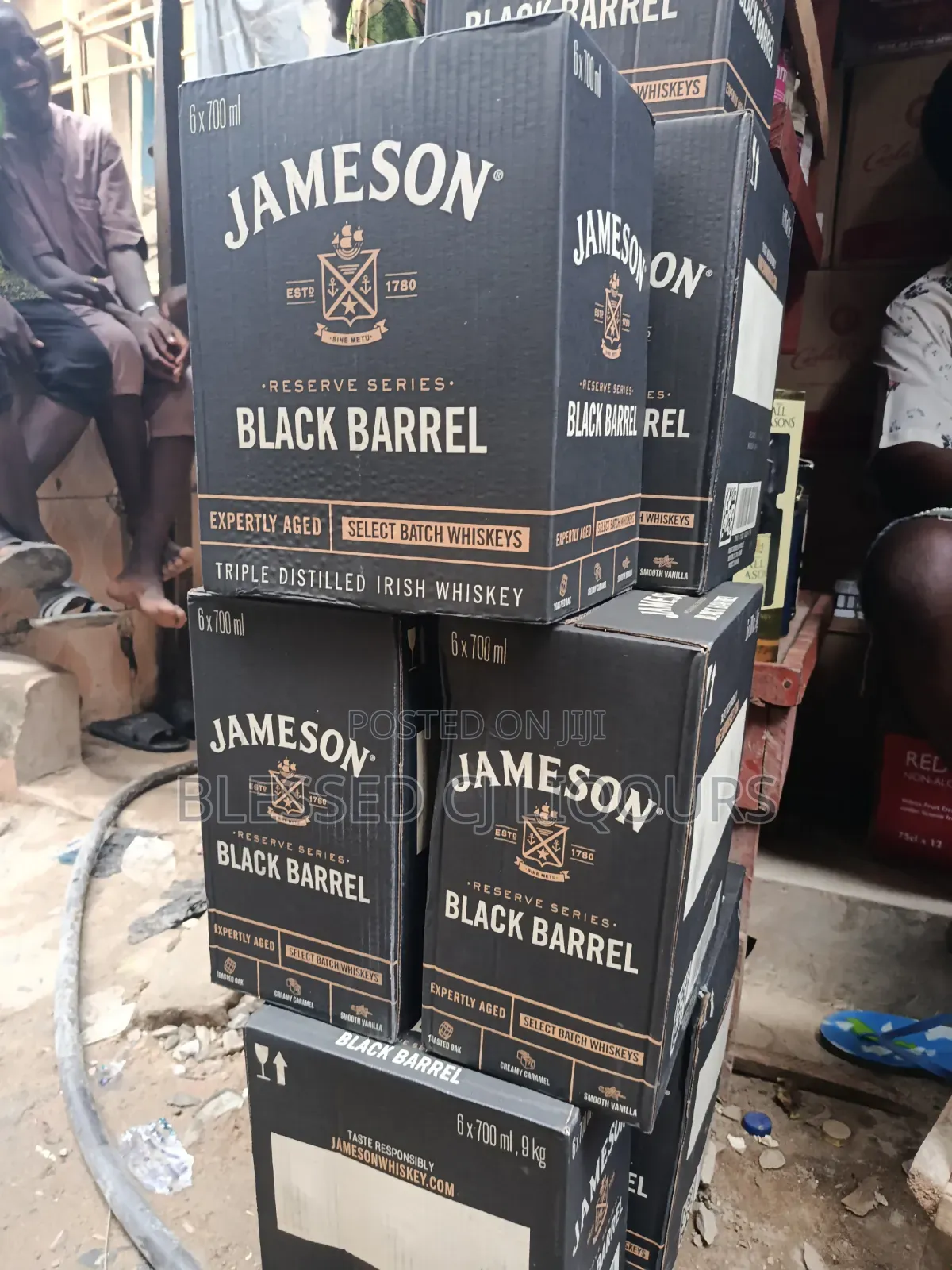 Jameson Black Barrel Per Carton