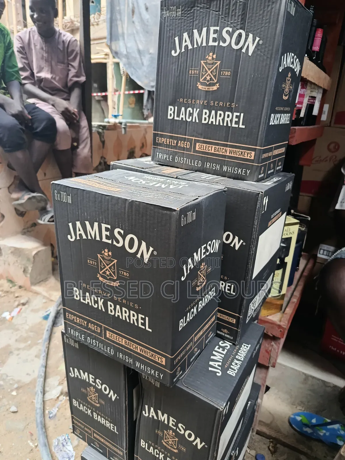 Jameson Black Barrel Per Carton