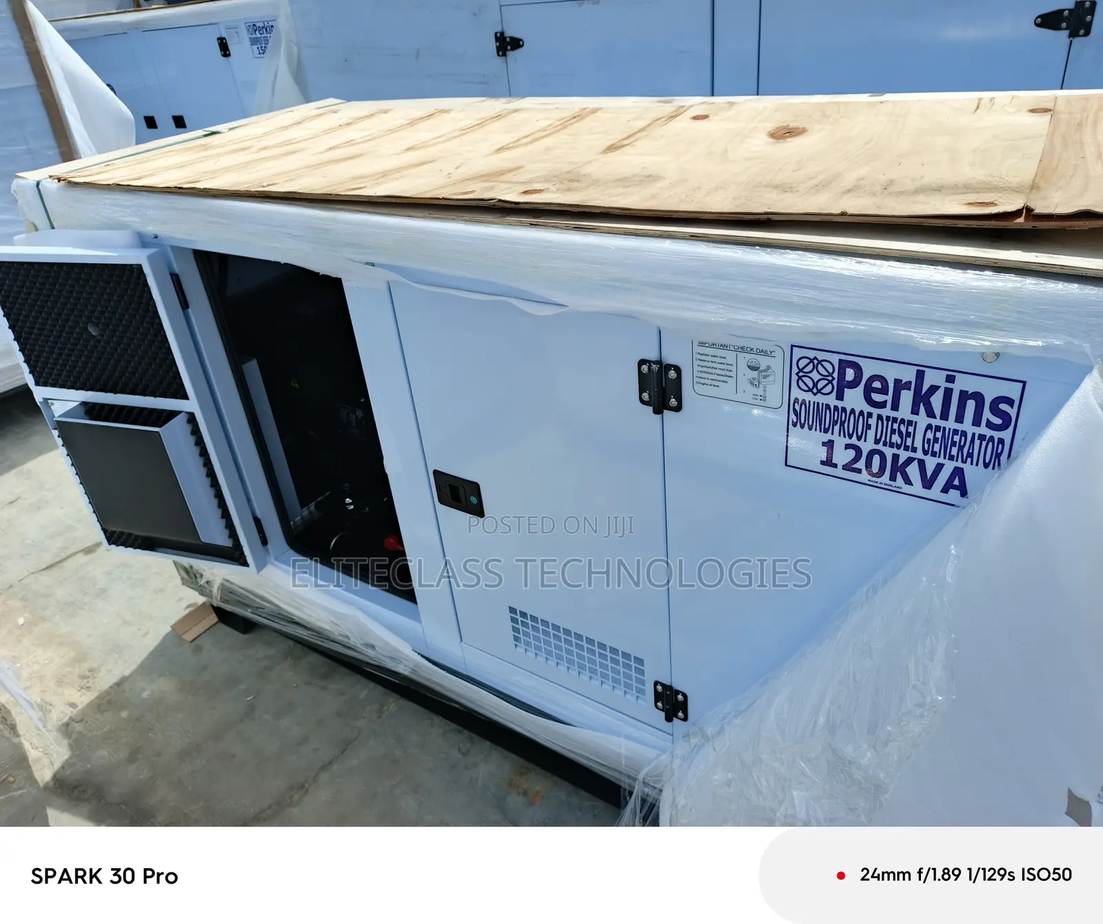 Brand New 120kva Perkins Generator Equipment