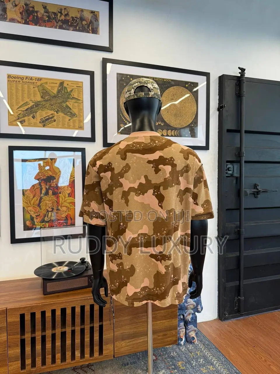 Mastermind Camouflage Graphic T-Shirt