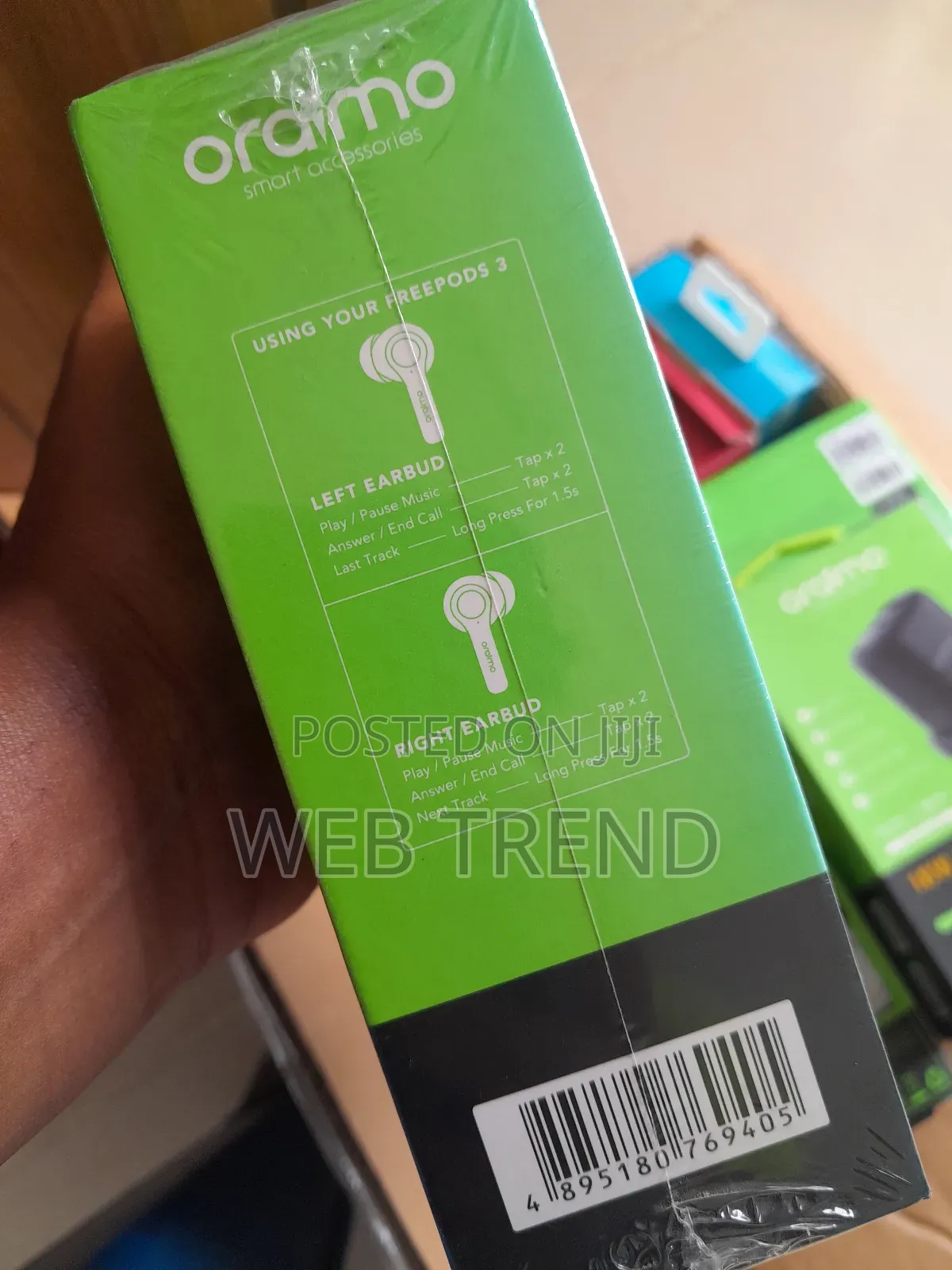 Brand New Oraimo Freepods 3 (Oeb-E104d) – Heavy Bass Earpods