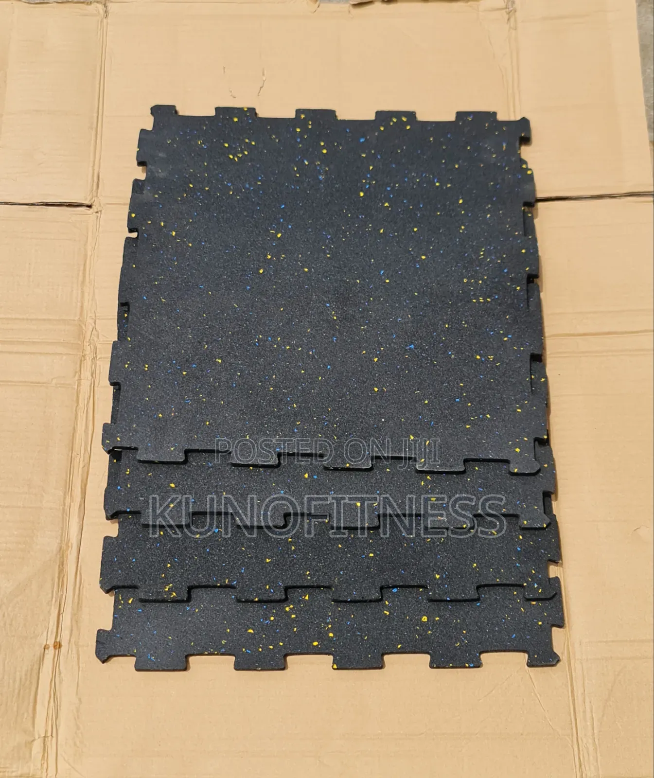Heavy Duty Rubber Gym Floor Mat 20mm – 4 Pieces/SQM
