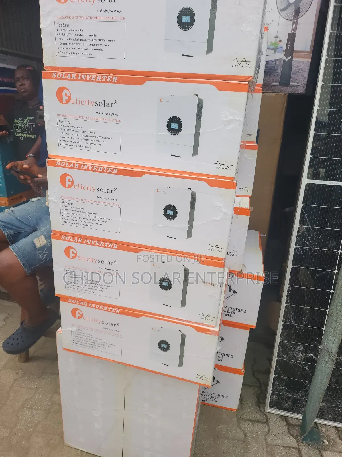 6kva 48volts Felicity Hybrid Inverter Transfermerless