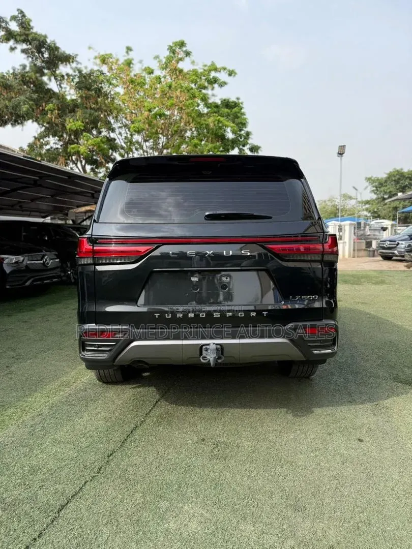 New Lexus LX 600 2025 Black
