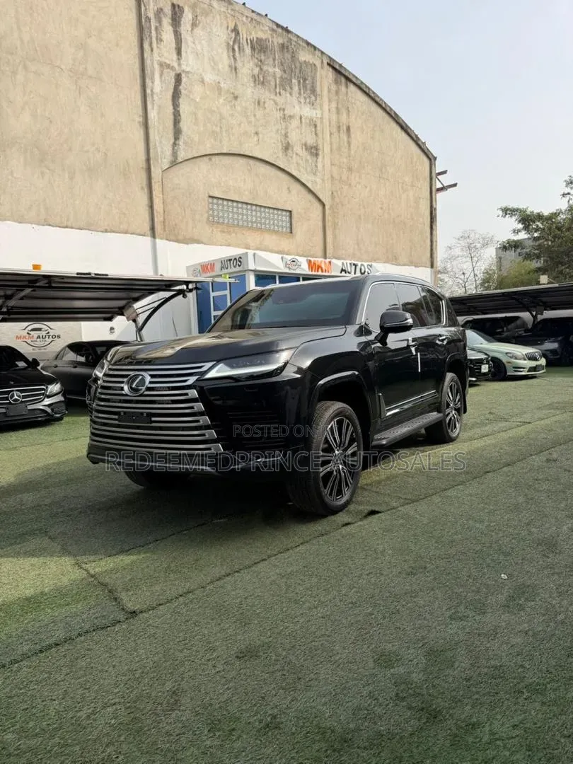 New Lexus LX 600 2025 Black