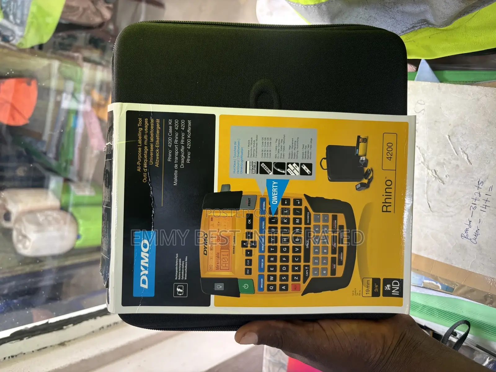 Dymo Rhino 4200 Industrial Label Maker Case Kit