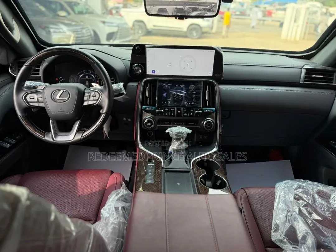New Lexus LX 600 2025 Black