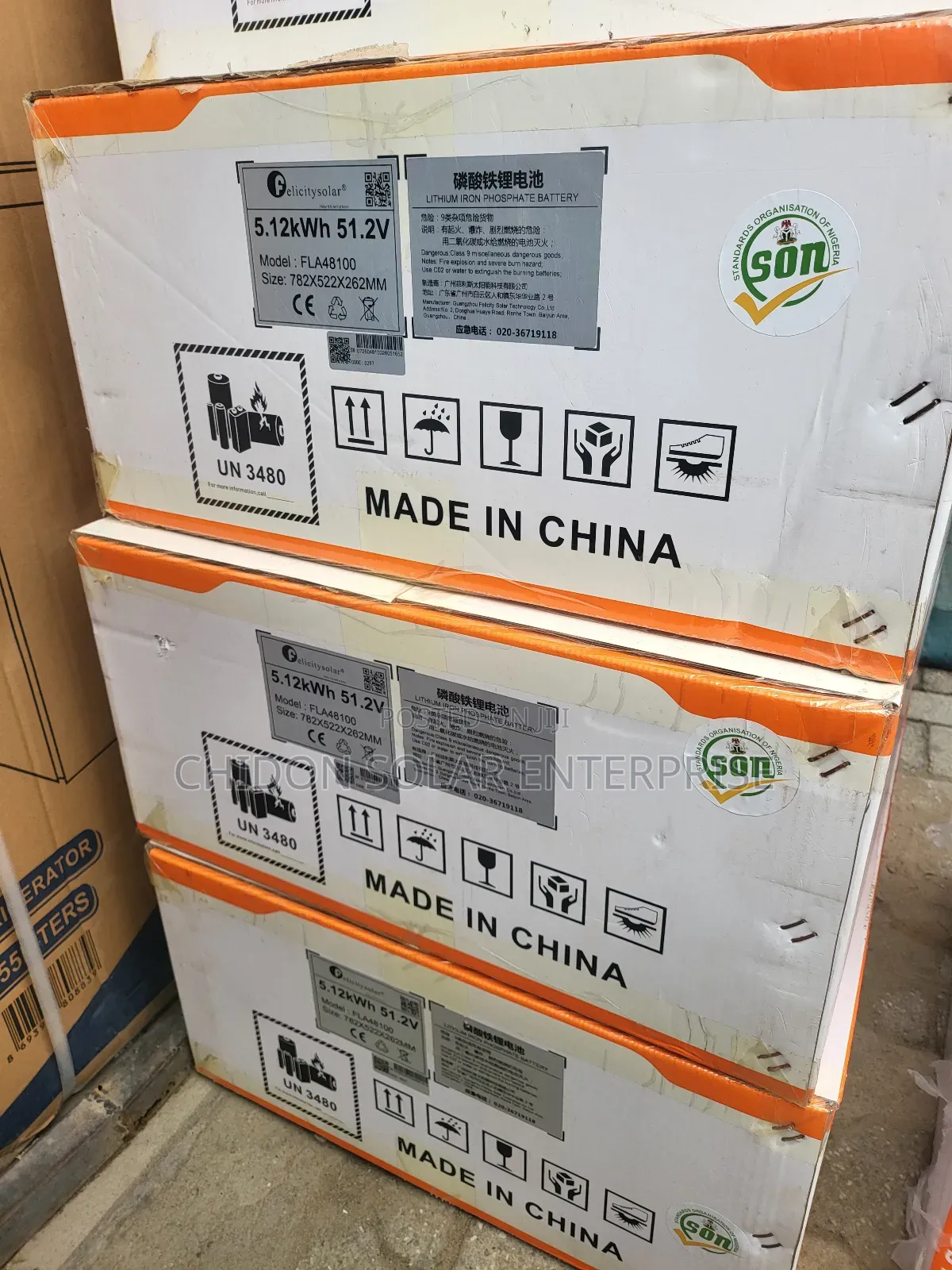 5kwh 48v Felicity Lithium Ion Battery