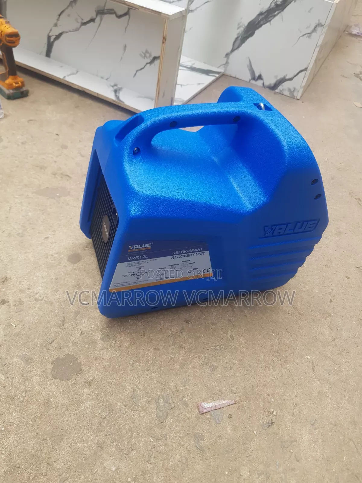 Value Vrr12l - R32 Portable Refrigerant Recovery Machine